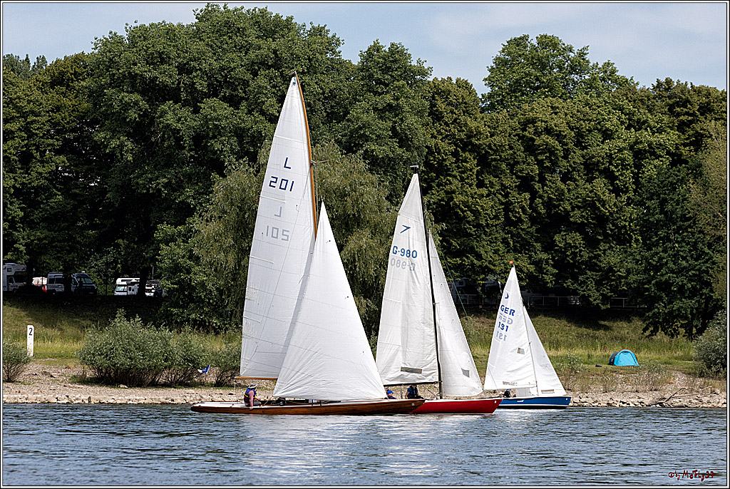 100 Jahre Rheinwoche 2022 - 1. Wettfahrt Porz - Hitdorf, 03.06.2022,